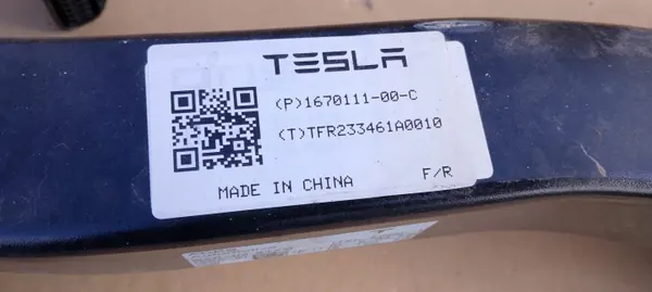 Gancho de remolque Tesla OEM 1670111-00-C para Model 3 2017-2023 image 6