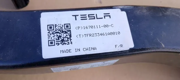 Gancho de remolque Tesla OEM 1670111-00-C para Model 3 2017-2023 image 7