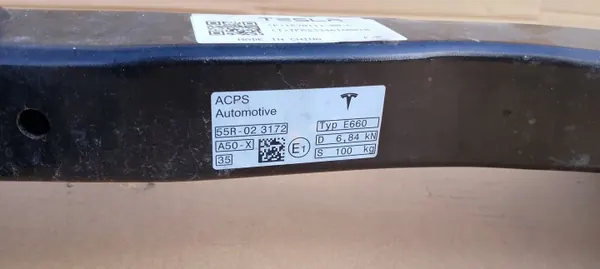 Gancho de remolque Tesla OEM 1670111-00-C para Model 3 2017-2023 image 8