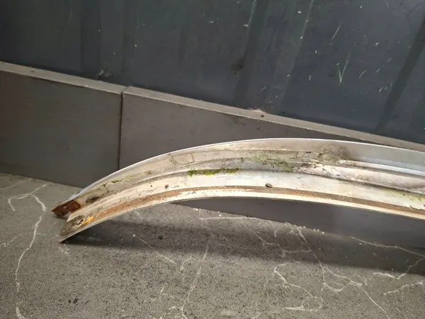 Moldura Cromada Porta Traseira Esquerda Mercedes W116 image 5