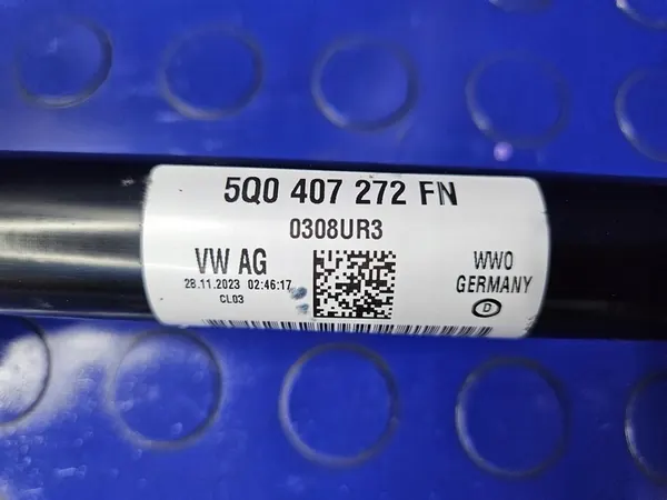 AUDI A3 8Y GOLF 8 Främre Höger Drivaxel OEM 5Q0407272FN image 8