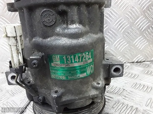 Ilmastointikompressori Opel Vectra 2002 2200dti OEM 13147264 image 6