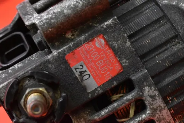 Vaihtovirtageneraattori Nissan Almera N16 1.5 16V 00-03 OEM 23100BU010 image 7