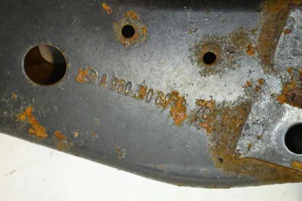 Untere vordere Rahmenstrebe OEM A9603106938 Mercedes image 7