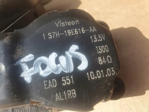 1S7H-19E616-AA Controle de Aquecimento AIRBAG FORD FOCUS MK1 image 2