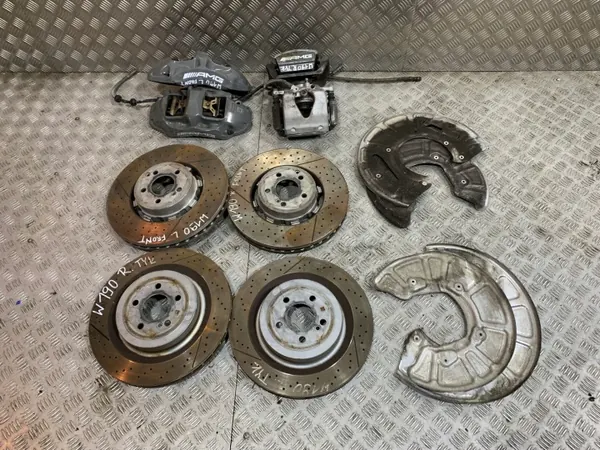 Set bromsskivor & bromsok OEM w190 55 5525 image 2