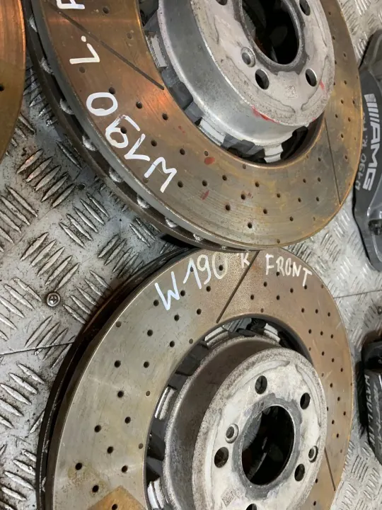 Set bromsskivor & bromsok OEM w190 55 5525 image 3
