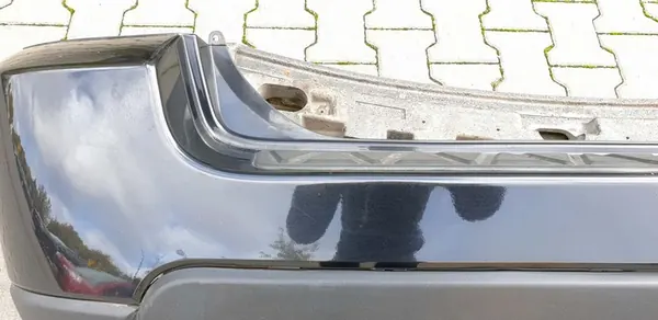 KIA Sportage 2 parachoques trasero negro + absorvedor OEM image 10