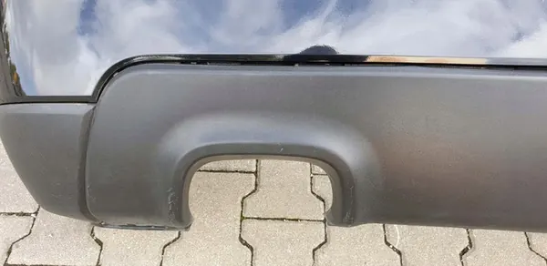 KIA Sportage 2 parachoques trasero negro + absorvedor OEM image 6