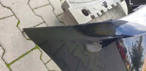 KIA Sportage 2 parachoques trasero negro + absorvedor OEM image 8