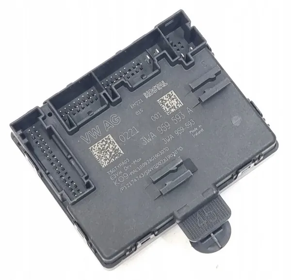 Módulo de puerta del conductor Audi VW 3WA959593A image 2