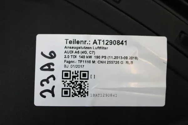 Audi luftintagsklämma OEM 4G0129624L för A6 A7 2.0 TDi image 10