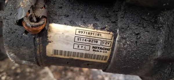 Avviatore Opel Meriva 2003 1.7L 8971891181 s114-829b image 4