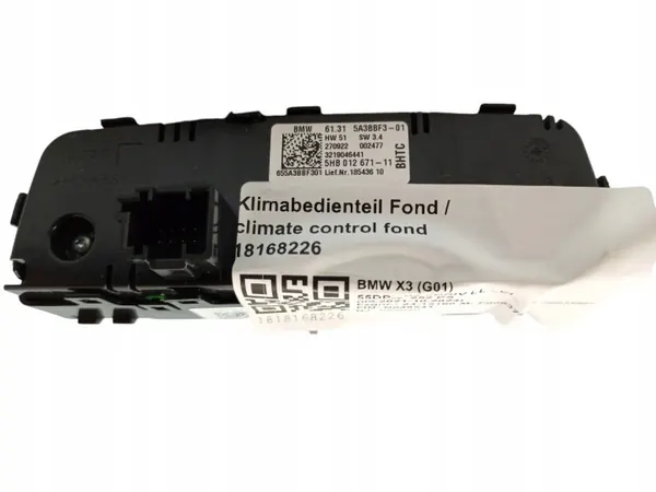 BMW X3 G01 ilmastointipaneeli OEM 61315A3BBF3 image 3