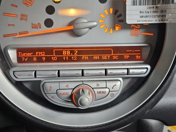 OEM 3449345 Tehdasradio MINI Cooper One II R56:lle image 2