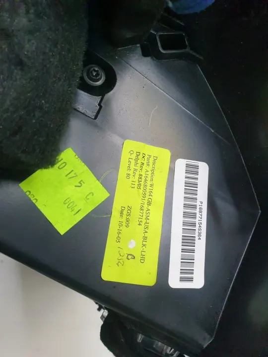 Luvete passageiro OEM A1646800691 para Mercedes ML W164 image 5