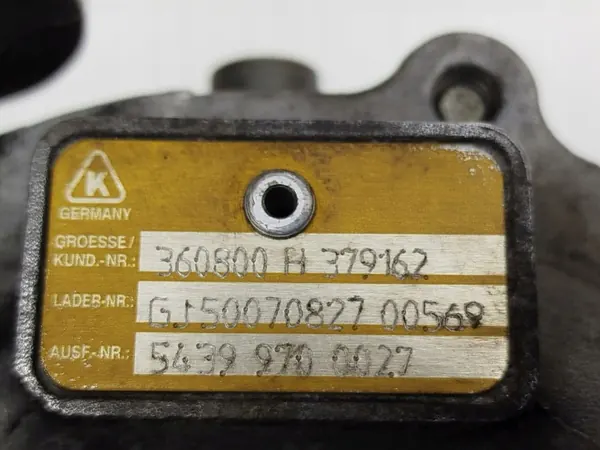 Turboalimentador 1.5 dci Renault Scenic 2 8200360800 image 8