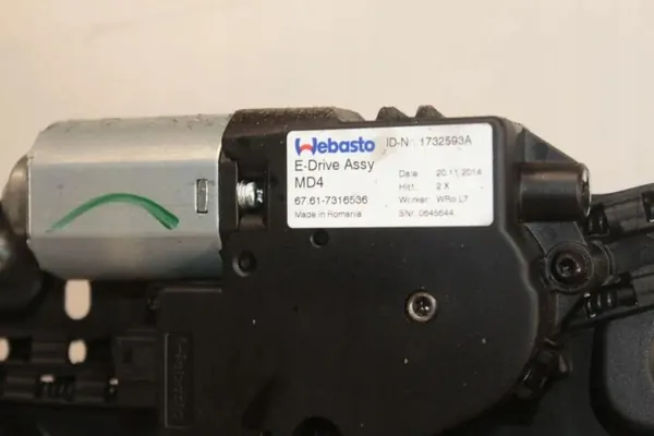 Techo solar BMW X4 F26 completo OEM 7365264 - Usado image 3