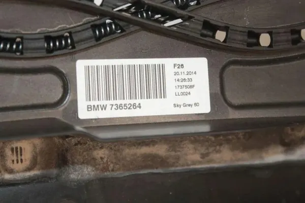 Techo solar BMW X4 F26 completo OEM 7365264 - Usado image 5