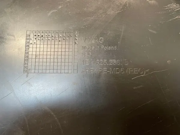Used Engine Undershield OEM 1EA825236D for Cupra Born image 4