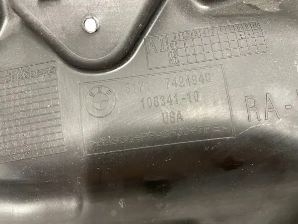 Isolation cloison BMW X5 G05 LCI OEM 7424940 image 4