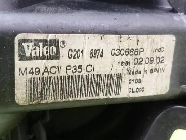 Soufflante de chauffage OEM 030666P REMI Peugeot Partner I image 5