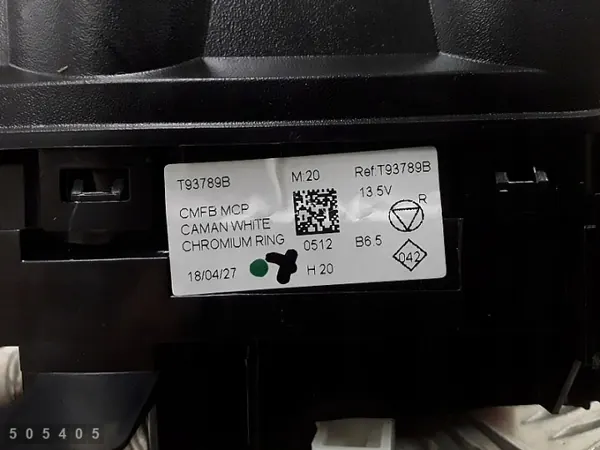 Module de contrôle climatisation Dacia Duster OEM T93789B image 3