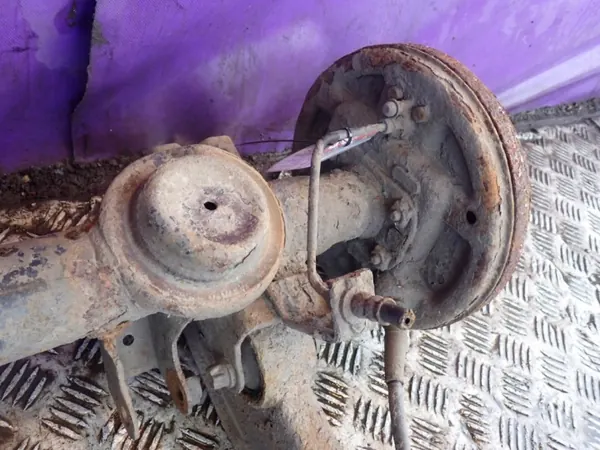 Opel OE Zawada-387647- Taka-akselipalkki Agila A image 3