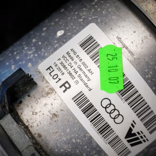 Kit amortiguadores neumáticos traseros OEM 4H0616001AH Audi A8 image 6
