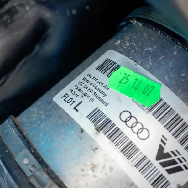 Kit amortiguadores neumáticos traseros OEM 4H0616001AH Audi A8 image 7
