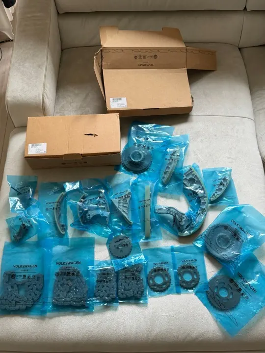 Kit chaîne distribution orig. VW Audi Skoda 059109229K 2.7 3.0 TDI image 3
