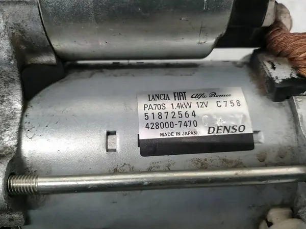 Motor de arranque Fiat 500 II 0.9 51872564 428000-7470 DENSO image 6
