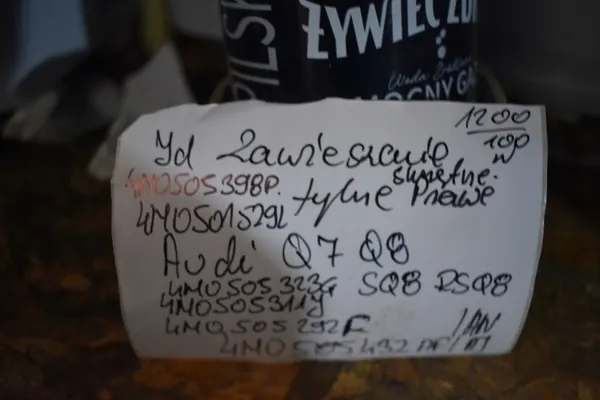 Sospensione Posteriore Destra Audi Q7 Q8 SQ8 RSQ8 image 4