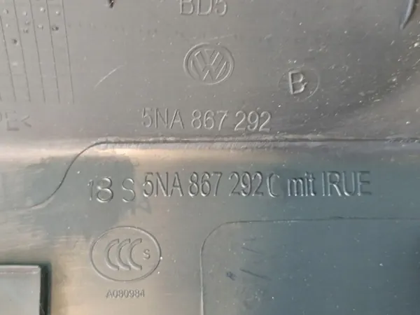 OEM 5NA867292B Pilaripäällyste Oikea Ala VW Tiguan image 5
