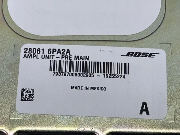 Nissan Juke II Bose Audio-Verstärker OEM 280616PA2A image 3