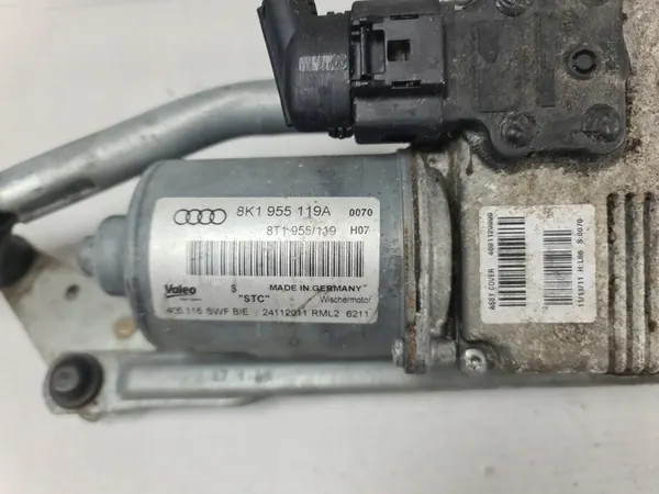 Audi A4 Ruitenwissermotor Mechanisme OE 8K1955119A 8K1955023C image 3