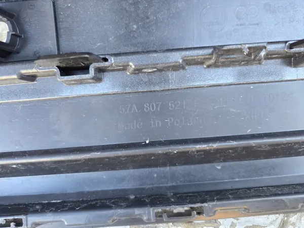 Skoda Karoq bakre stötfångare OEM 57A807521F Begagnad image 7