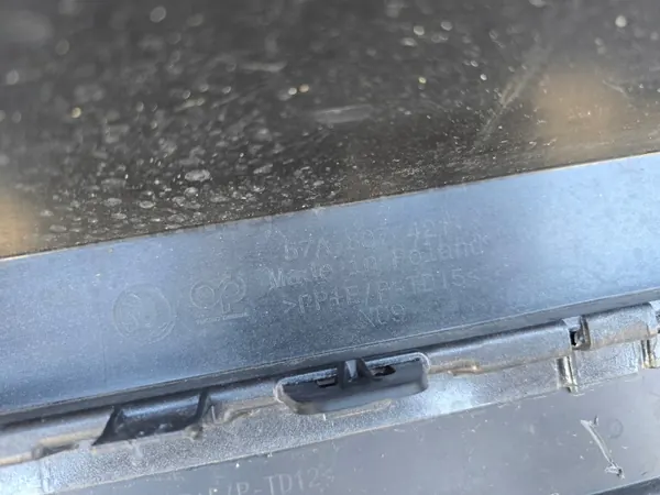 Skoda Karoq bakre stötfångare OEM 57A807521F Begagnad image 8
