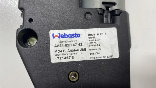Mercedes-Benz Schiebedachmotor OEM A2218204742 Gebraucht image 3
