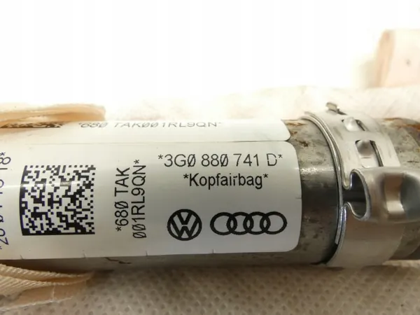 OEM 3G0880741D Cortina Airbag Esquerda VW Passat B8 image 4