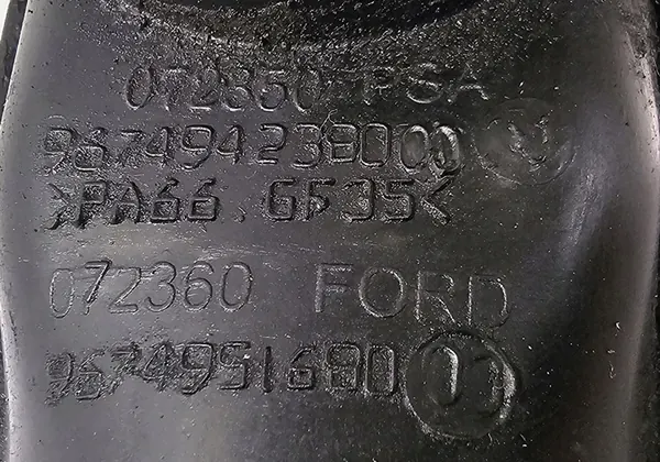 Luftansaugschlauch + Drosselklappe Citroen / Peugeot image 3