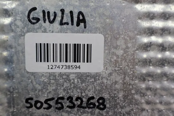 Alfa Romeo Giulia 2019 Abgashitzschild OEM 50553268 image 3