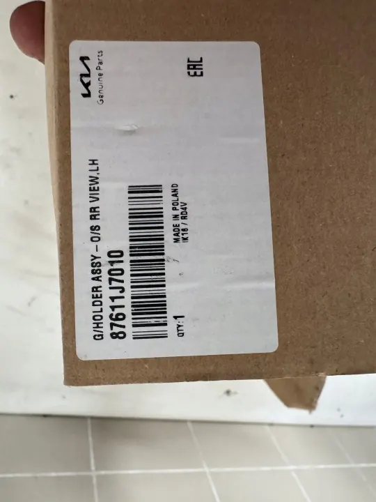 Kia OEM 87611-J7010 Vidro Espelho Esquerdo image 5