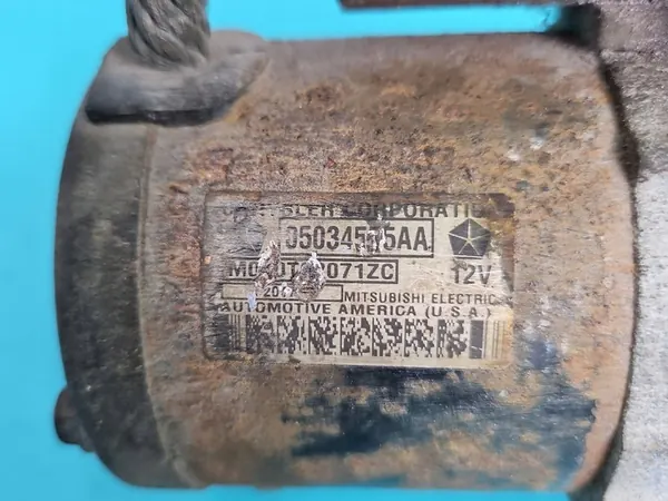 Motor de arranque Dodge Caliber 1.8 16V 05034555AA image 5