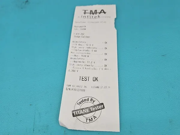 Motor de arranque Dodge Caliber 1.8 16V 05034555AA image 6