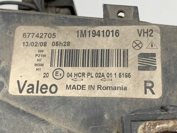 Oikea Etuvalaisin SEAT LEON I 1M1941016 99-06 image 7