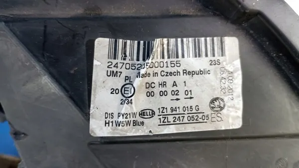 VASEN XENON VALO SKODA OCTAVIA II LIFT 1Z1941015G image 6