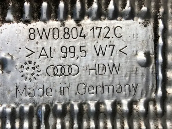 Lämpösuoja OEM 8W0 804 172 C Oikea Taka Audi RS5 image 6