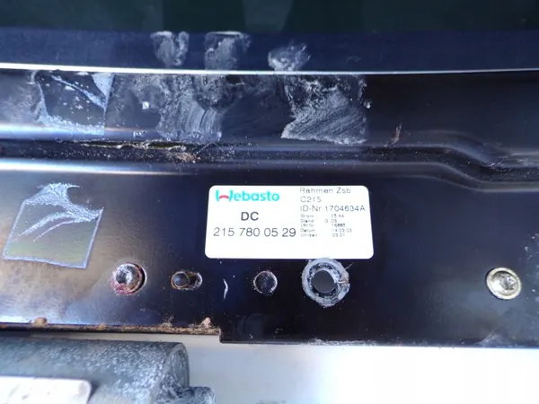 Teto Solar Mercedes W215 CL OEM 2157800529 Lift image 7
