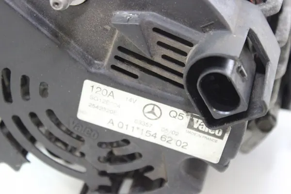 Vaihtovirtageneraattori Mercedes E-luokka W210 1995-2002 120A OEM image 6